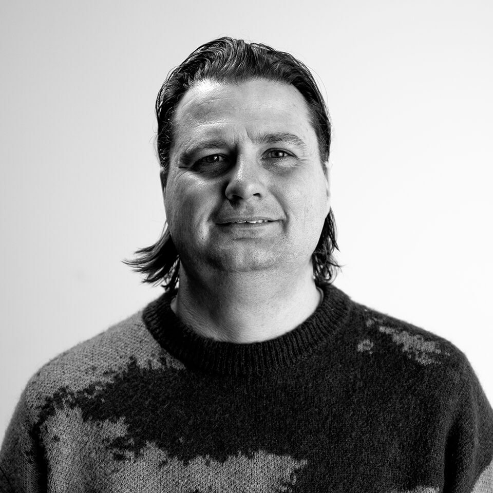 Portrait of Keir Vaughan